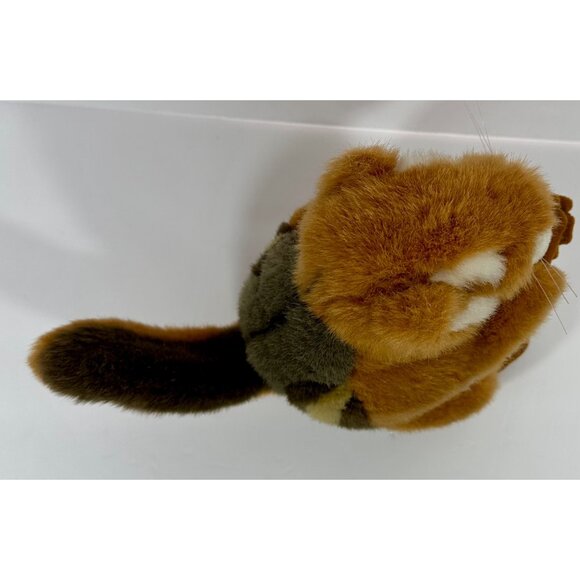 Chipmunk Plush Stuffed Animal Toy 9” Soft Furry Sound Prints Vintage Smithsonian - Picture 11 of 14